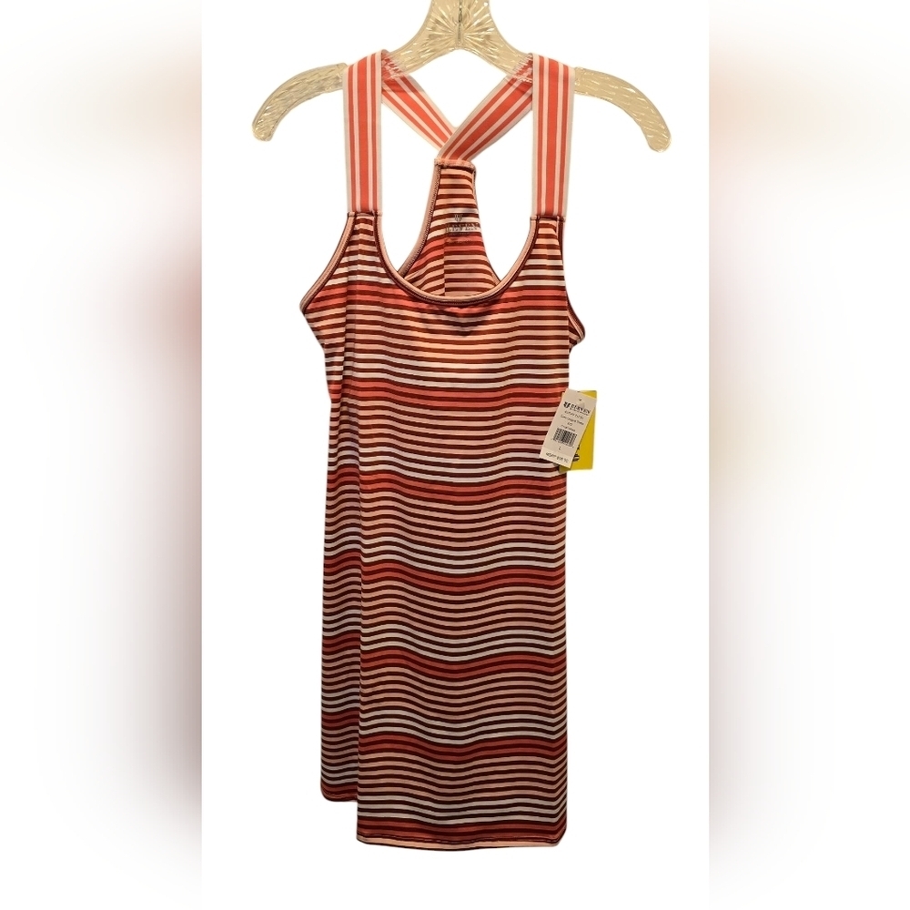 Coral Stripe Cute League Dress